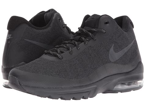 nike air max invigor mid sneakers black|nike air max invigor grey.